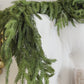 6' REAL TOUCH Iced Noble Fir Garland