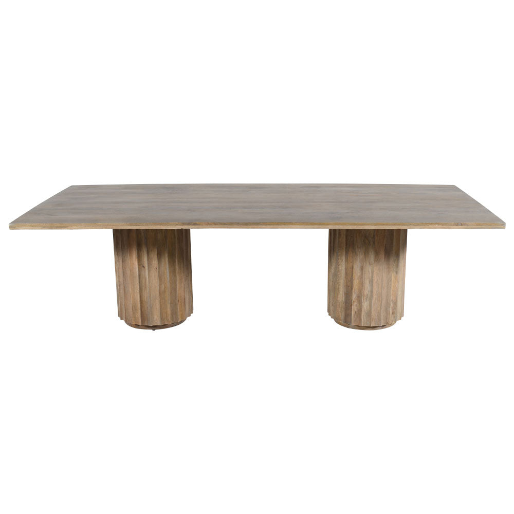 Artly 102" Dining Table, Light Tobacco