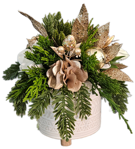 Holiday Sit Around In Footed Container