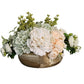 Low Centerpiece With Lilacs