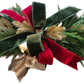 Holiday Greenery With Velvet Bow