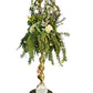 Moss Berry Grapevine Candle Topper