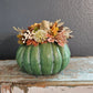 9" Green Pumpkin Arrangement