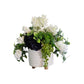 9" Sit Around with Hops and Hydrangeas