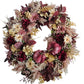 Maroon & Cream Fall Wreath