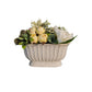 Oblong Pale Yellow Arrangement