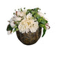 Real Touch Centerpiece in Ribbed Container