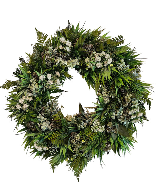 Everyday Assorted Greenery Wreath