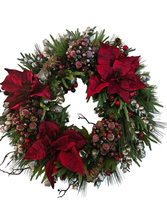 Icy Berry Wreath