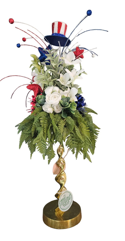 Patriotic Hat Candle Topper