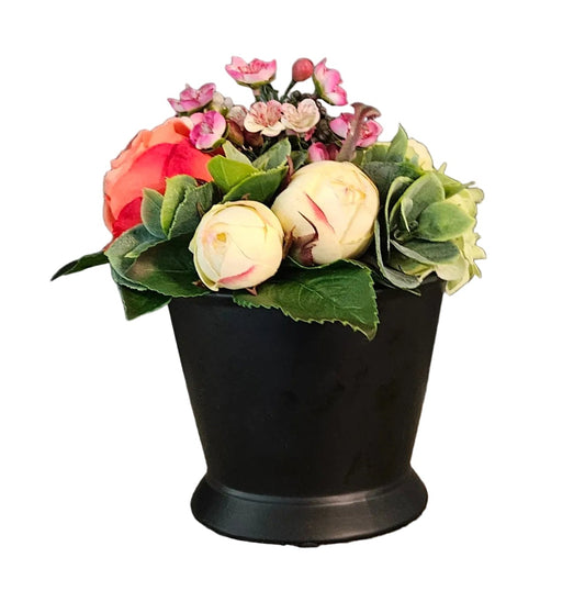 Colorful Sit Around In Black Container