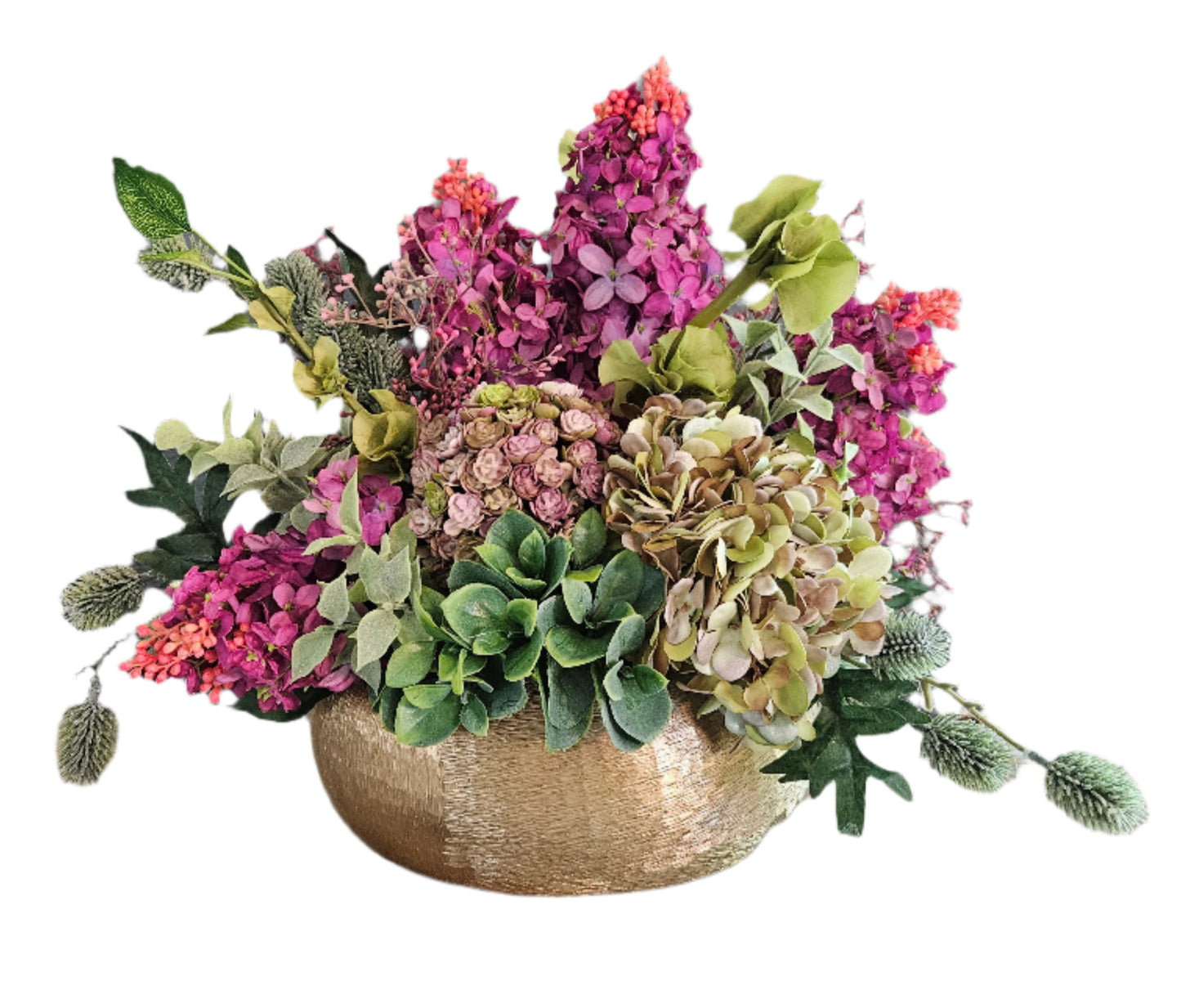 Cone Hydrangea Arrangement