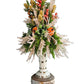 Orange Berry and Thistle Candle Topper