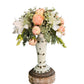 Peach Rose Low Topper