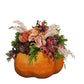 Velvet Pumpkin Arrangement