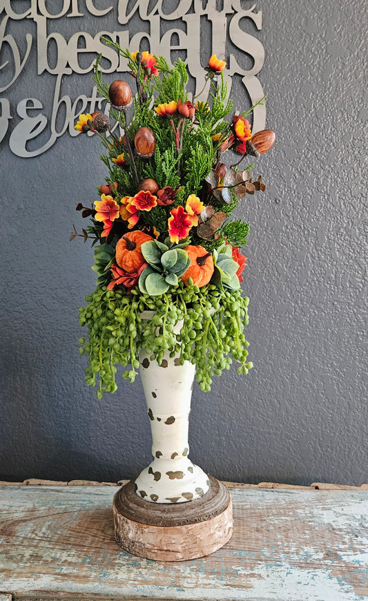 Cherry Blossom Fall Candle Topper