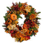 Traditional Fall Wreath with Driftwood