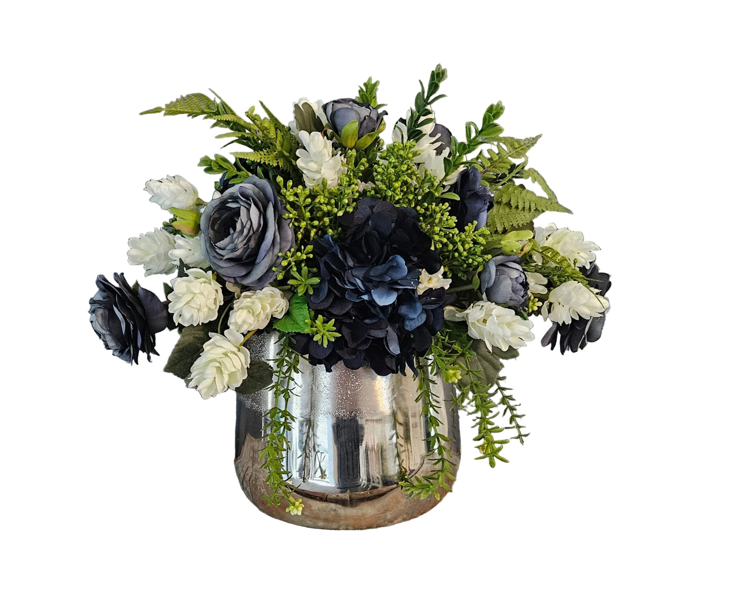 Navy & Cream Centerpiece