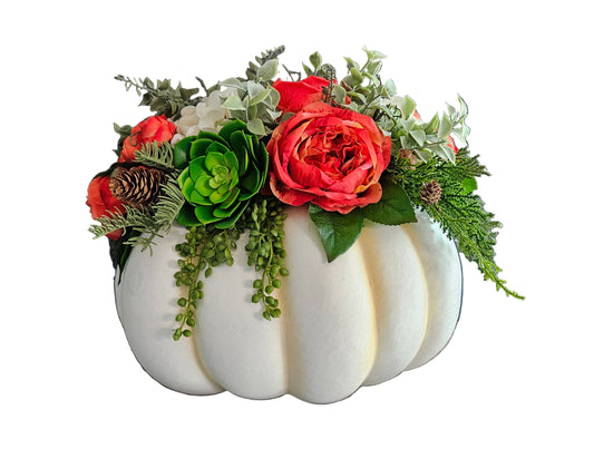 Oversized Fall Pumpkin Arrangement
