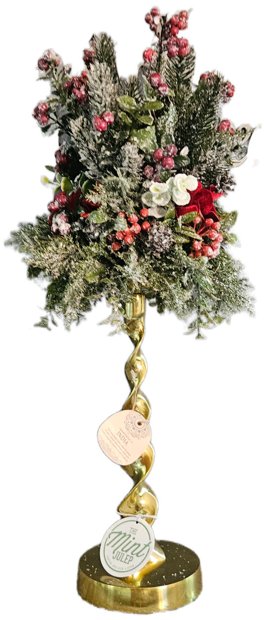 Frosty Candle Topper