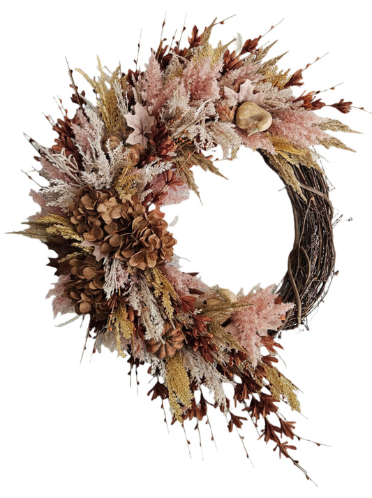 Pampas Grass Fall Wreath