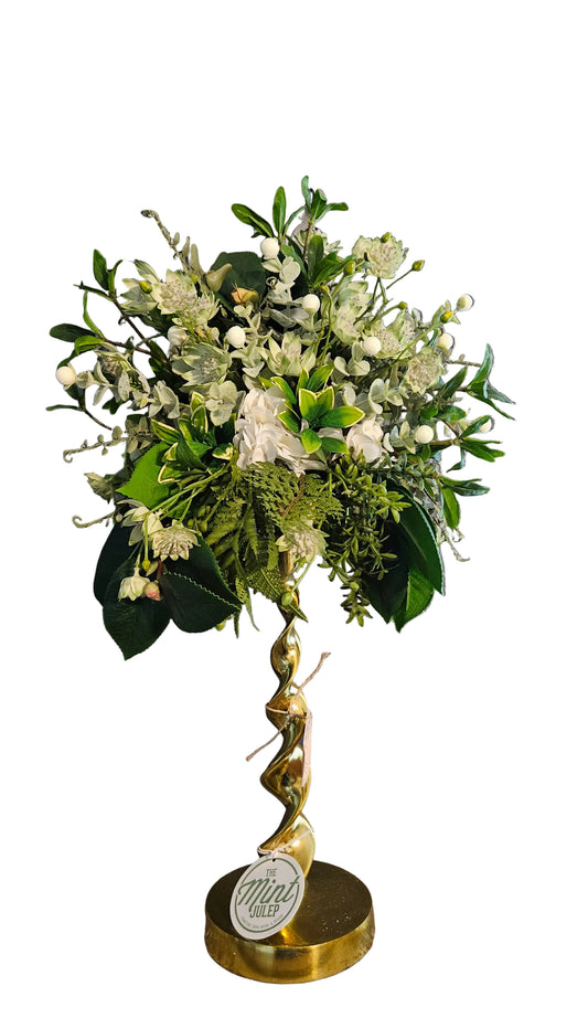 Greenery Candle Topper
