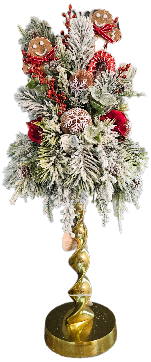 Gingerbread Candle Topper