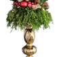 Frosty Berry Candle Topper