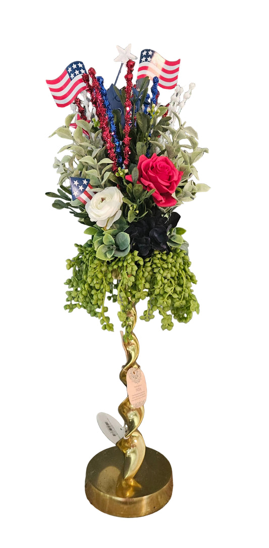 Star Spangled Candle Topper