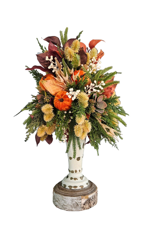 Thistle Fall Candle Topper