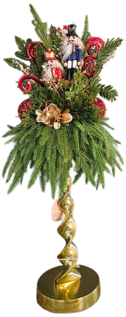 Nutcracker Candle Topper