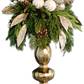 Gold Christmas Candle Topper