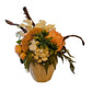 Asymmetrical Arrangement with Calla Lilys and Artificial Branches