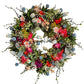Wispy Wreath with Blue Tulips