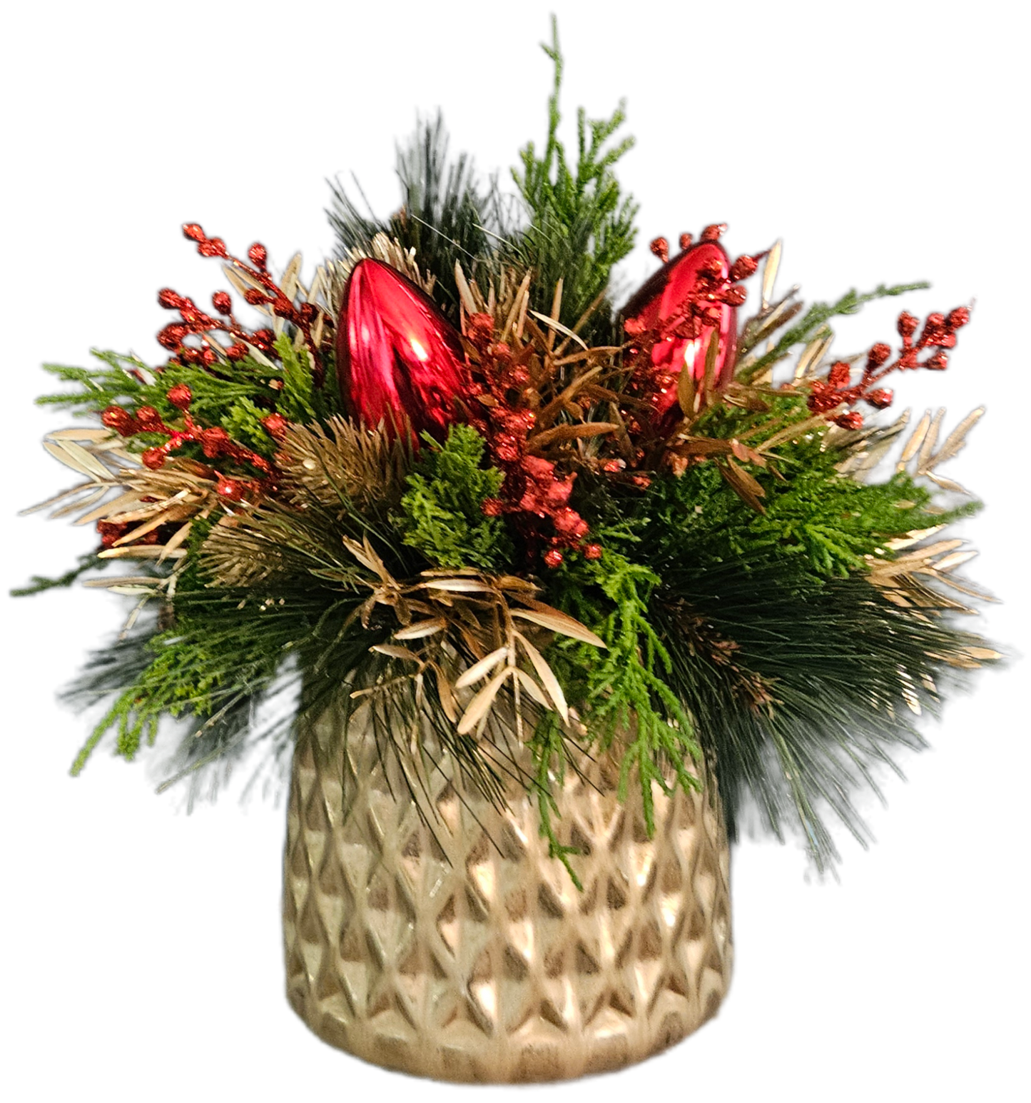 Christmas Bulb Arrangement