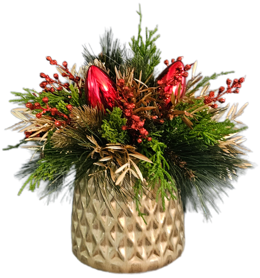 Christmas Bulb Arrangement