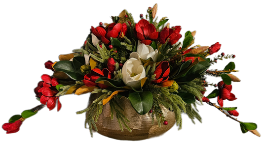 Magnolia Holiday Centerpiece