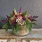 Purple & Gold Holiday Arrangement