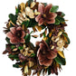 Magnolia Wreath With Gold