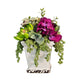 Sit Around with Fuschia and Violet