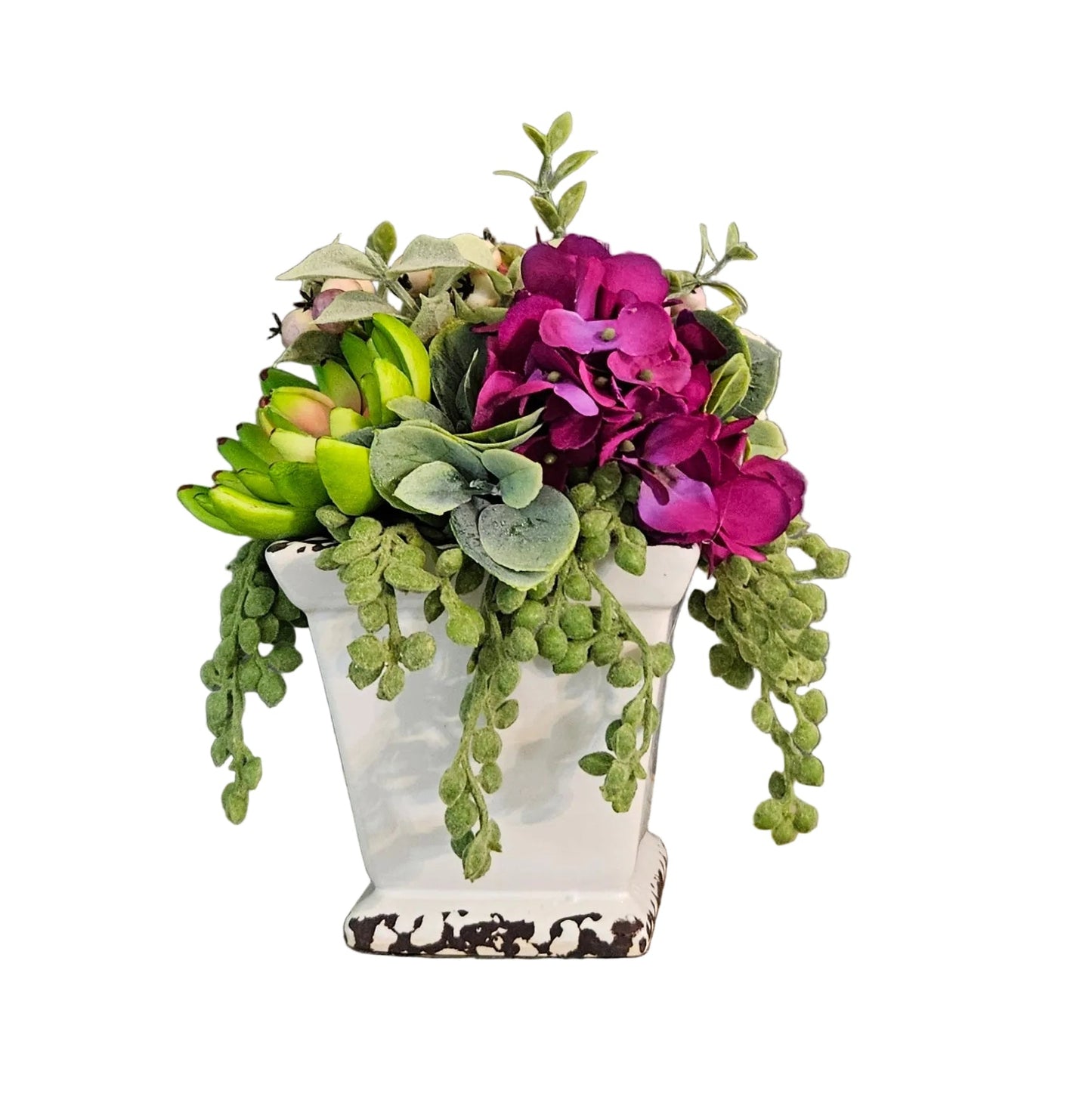 Sit Around with Fuschia and Violet