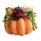 7" Orange Pumpkin Arrangement