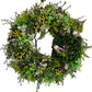 24" Everyday Wreath With Grassy Nest
