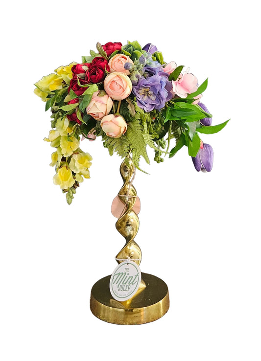 Colorful Low Candle Topper 2