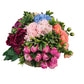 Colorful Centerpiece In Gold Metal Bowl