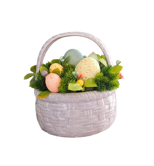 Purple Easter Basket