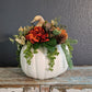 Cream Pumpkin Arrangement