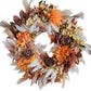 Fall Wreath with Pampas Grass