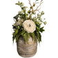 Ranunculus & Gold Branch Arrangement