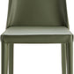 Madeline Faux Leather Dining Chair, Dark Green